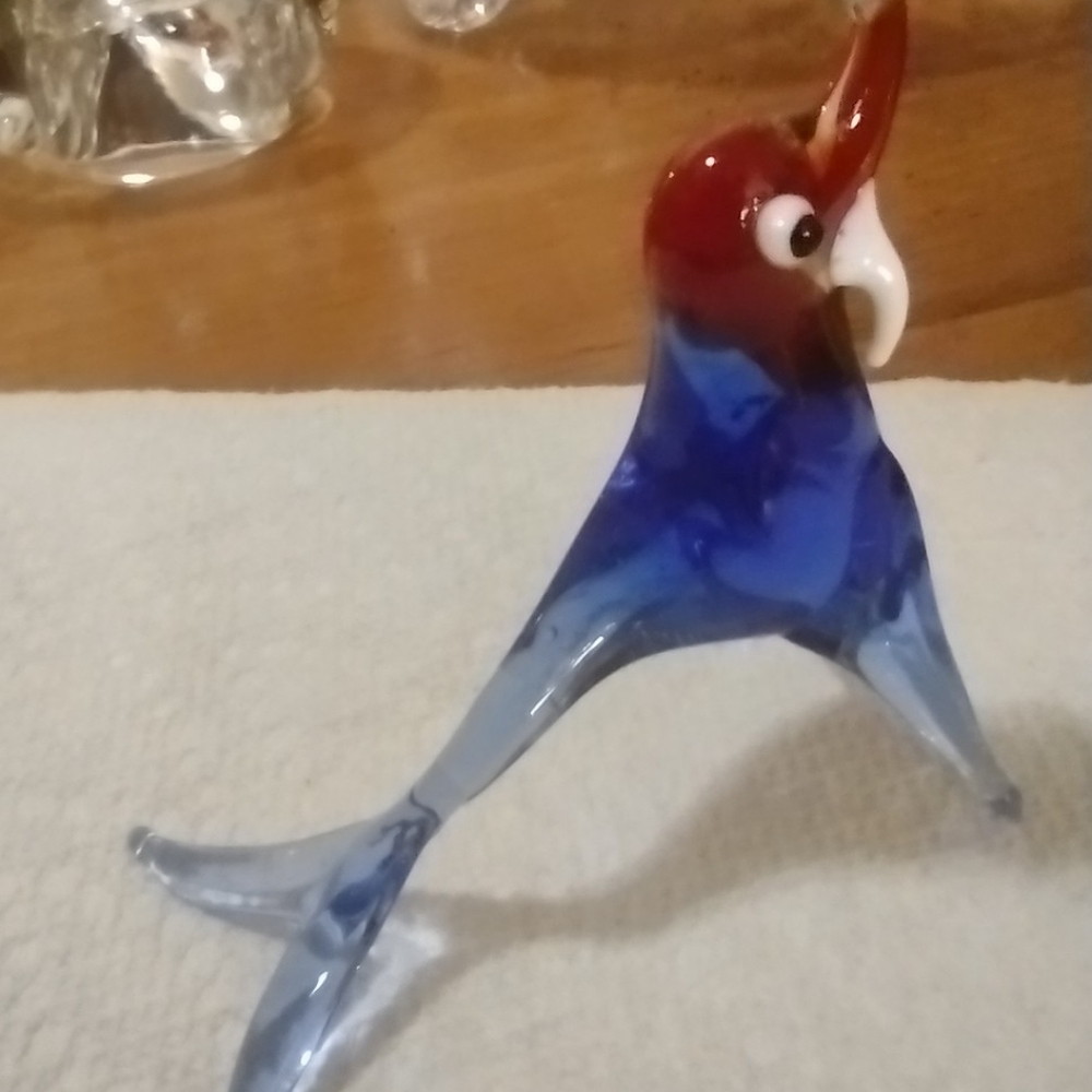 C.1910, Murano Italy Handmade Glass Walrus/Seal Figurine